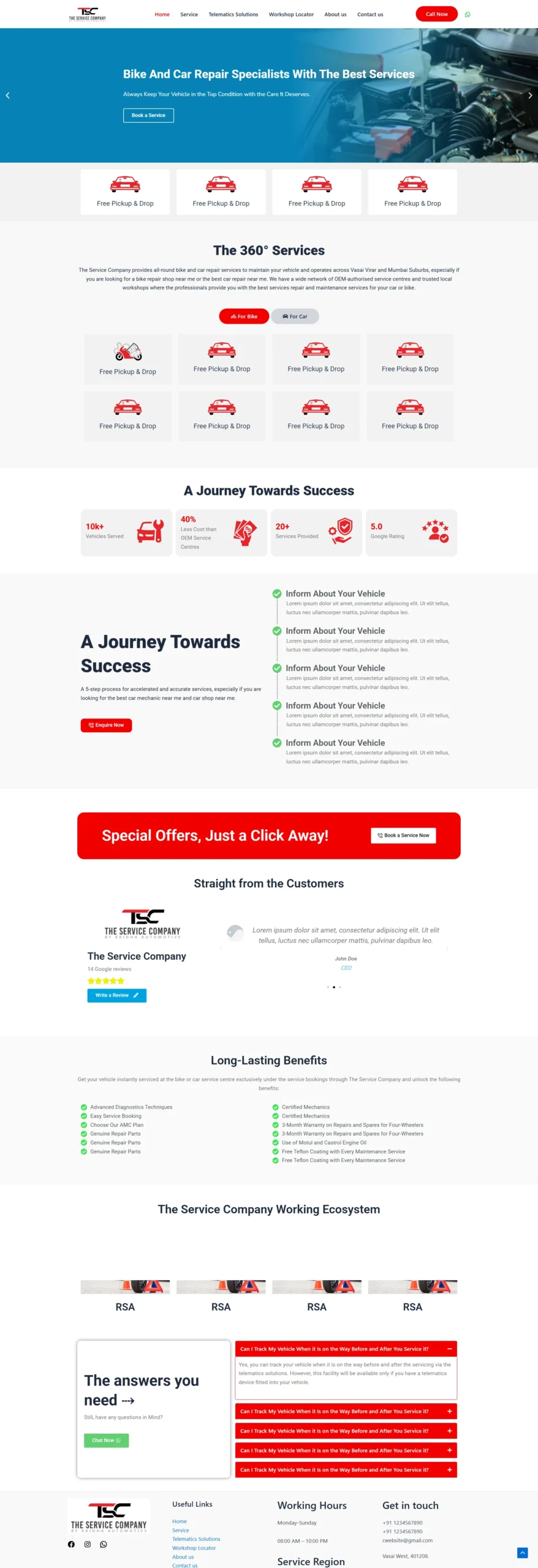 Automotive WordPress Website