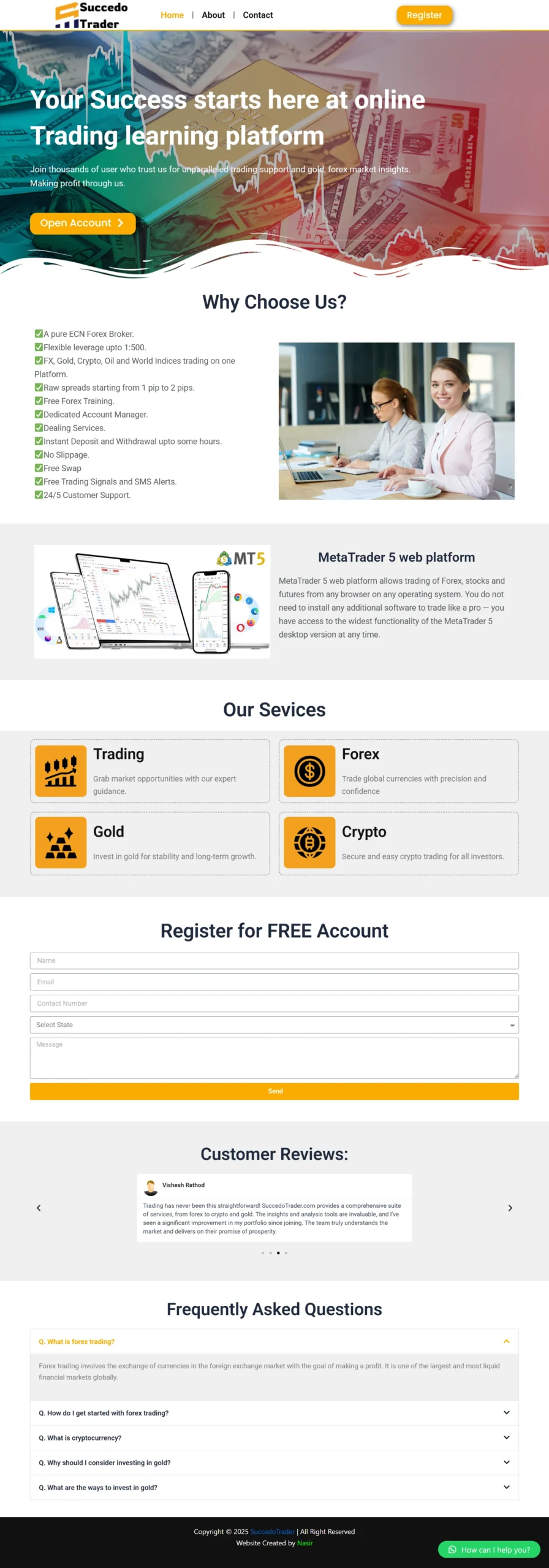 Lead Generation Landing Page