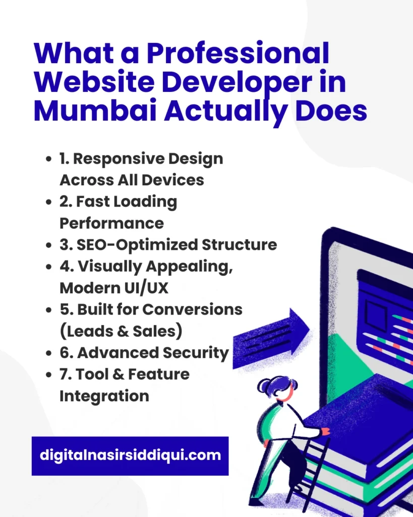 What a Professional Website Developer in Mumbai Actually Does