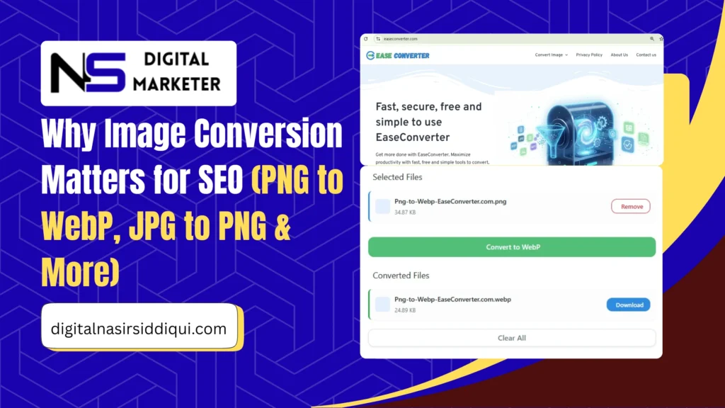 Why Image Conversion Matters for SEO (PNG to WebP, JPG to PNG & More)