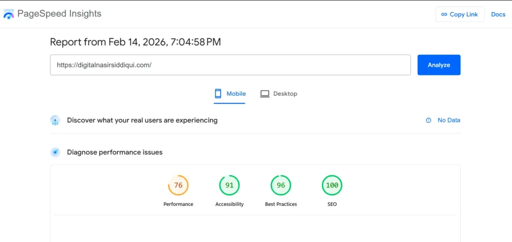 Page Speed Web Dev SEO Formula